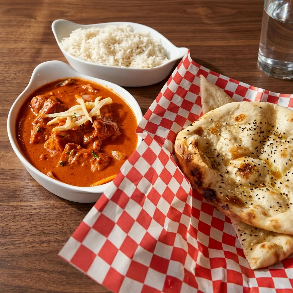 Indian dishes at The Flames Indian Cuisine in Stoney Creek, Hamilton
